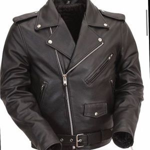 Angry Young And Poor Black Leather Jacket